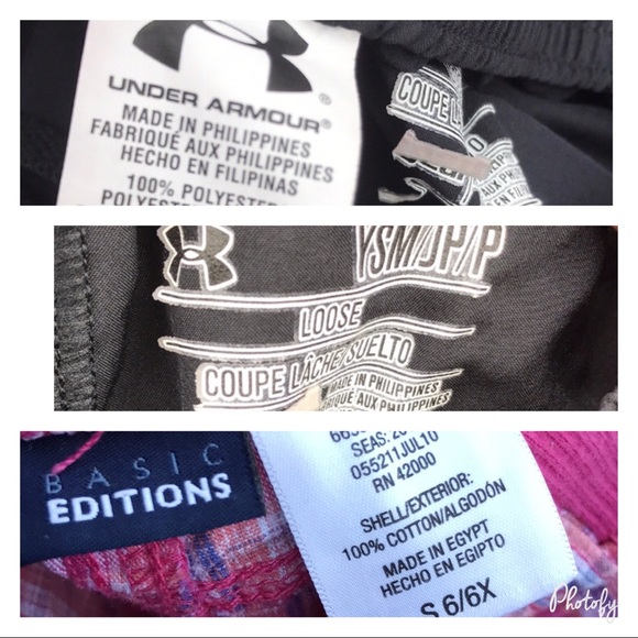 Under Armour Heat Gear Athletic Shorts Pink Plaid - Picture 8 of 15